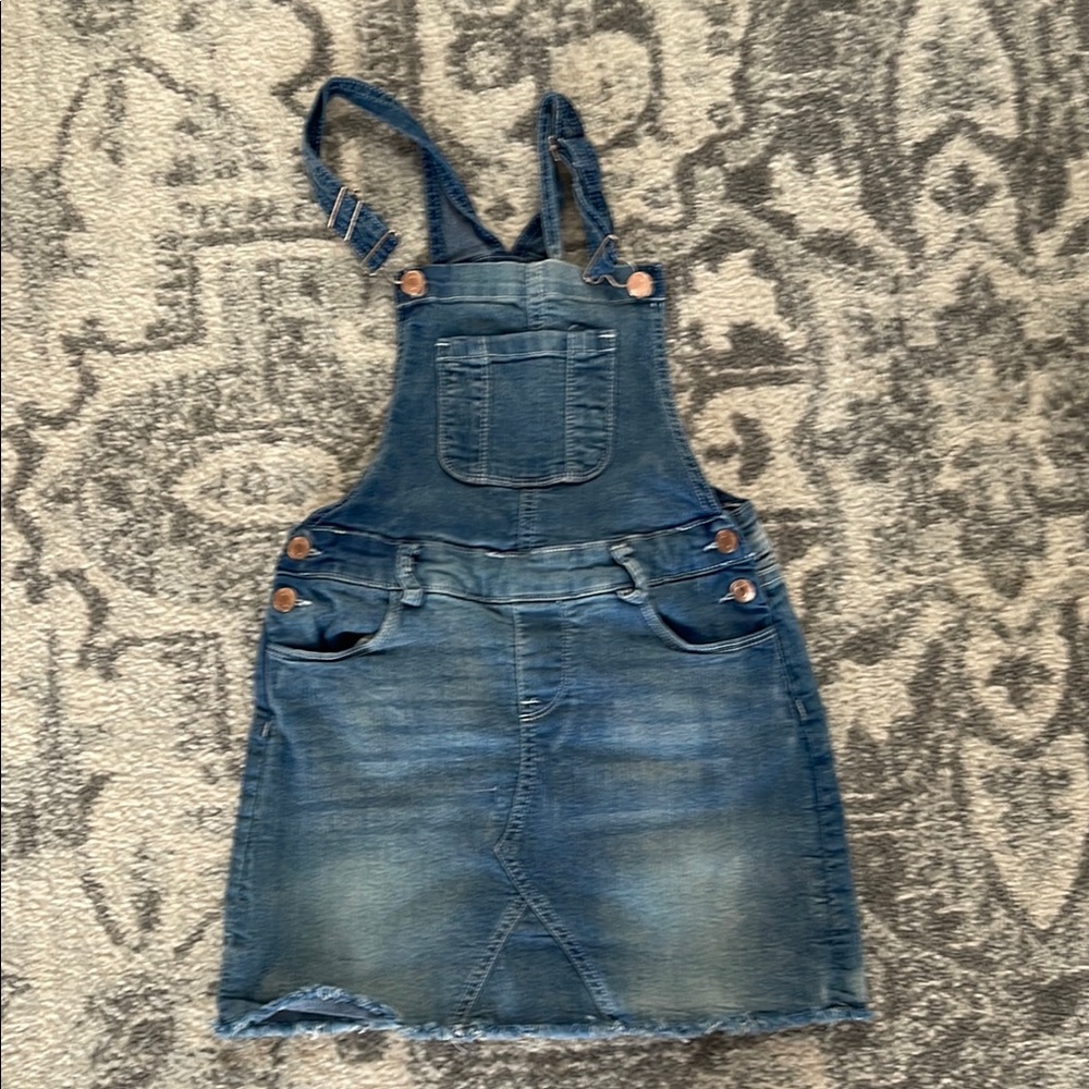 Denim Overall Dress
